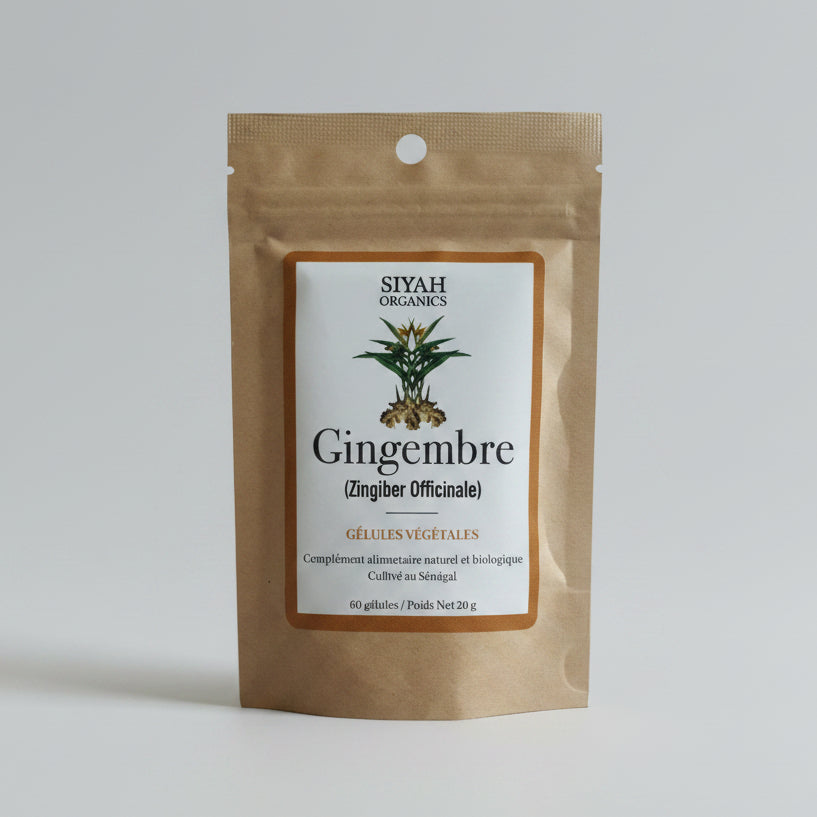 Moringa Bio — Gélules Végétales (Sachet)