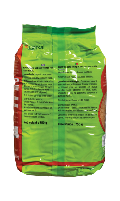 Sucre de canne complet - Biodoux