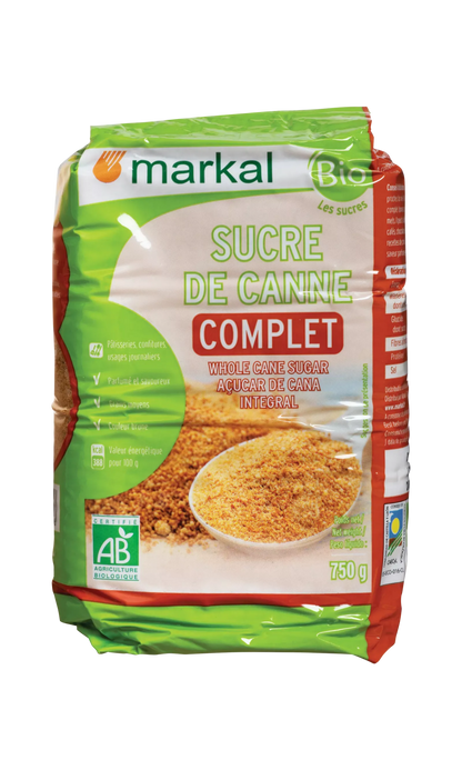 Sucre de canne complet - Biodoux